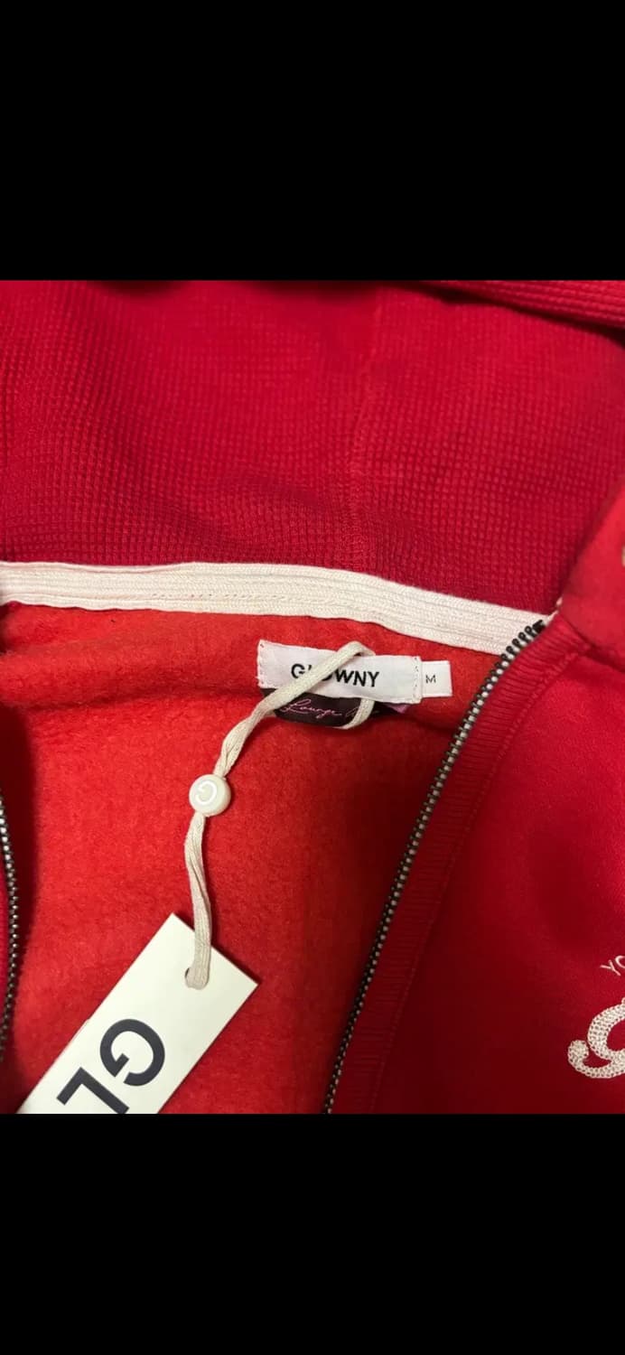 글로니 볼드 크롭 후드집업 M (새상품) 상품이미지3