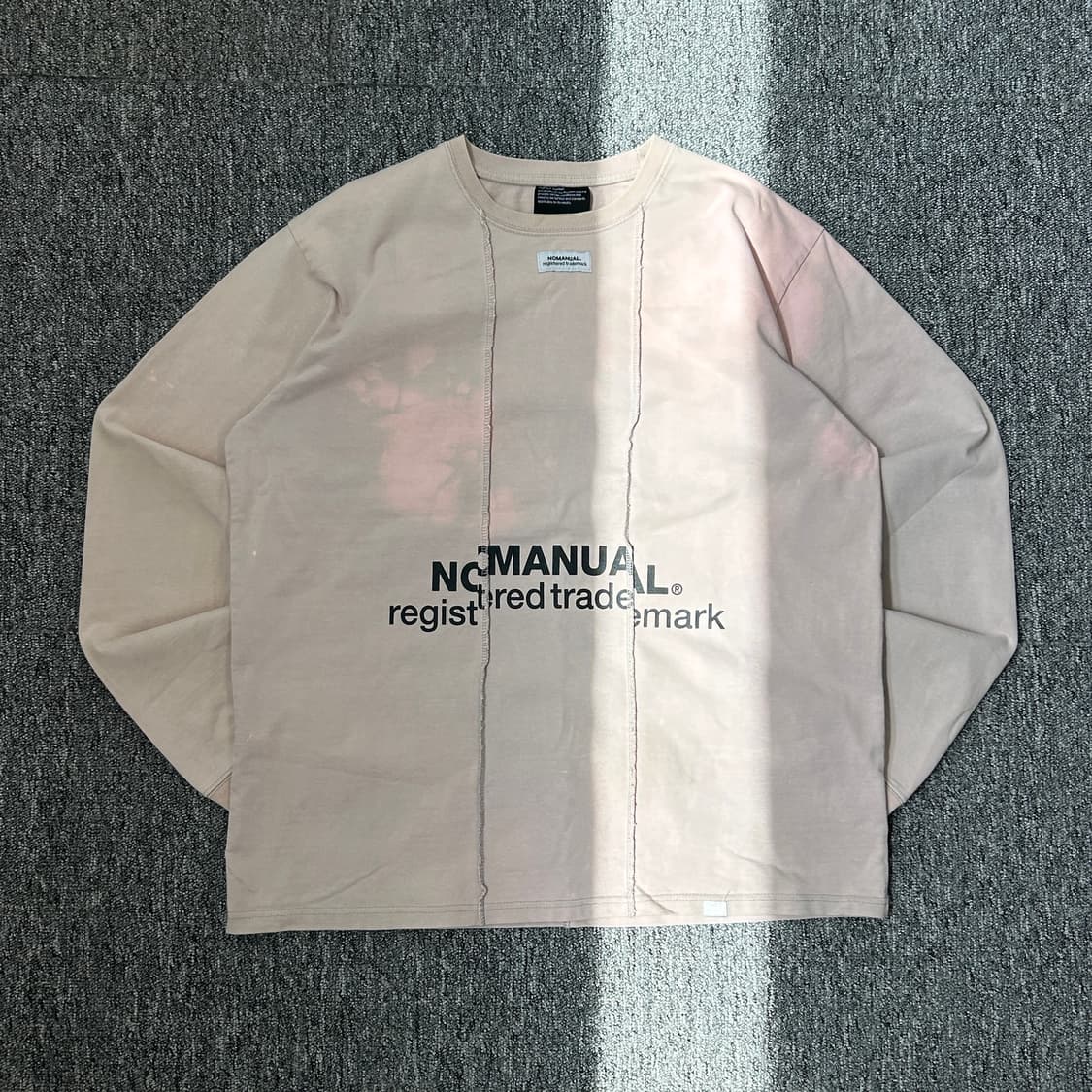 노매뉴얼 타이다이 커스텀 롱슬리브 상품이미지1