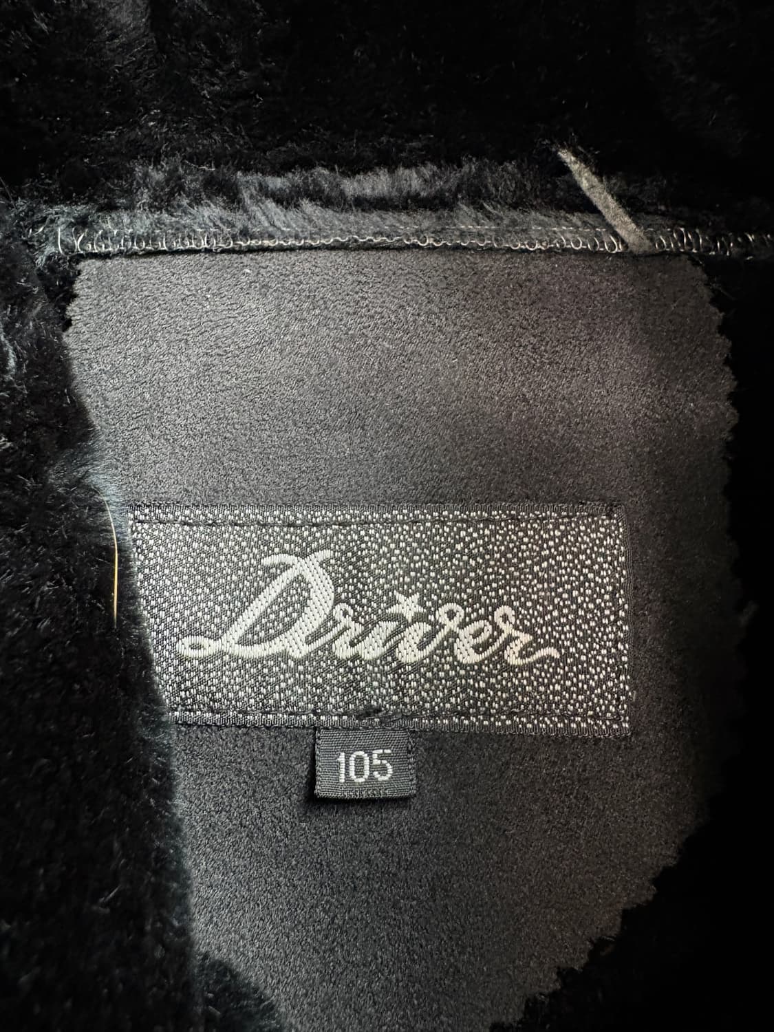 빈티지 아카이브 블랙 스웨이드 무스탕 3644  상품이미지3