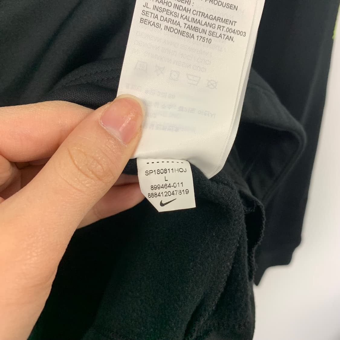 나이키 국대 트레이닝 블랙 져지 상품이미지5