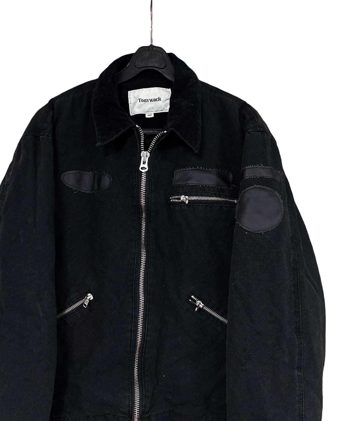 토니웩 코듀로이 블랙 워크자켓 상품이미지2