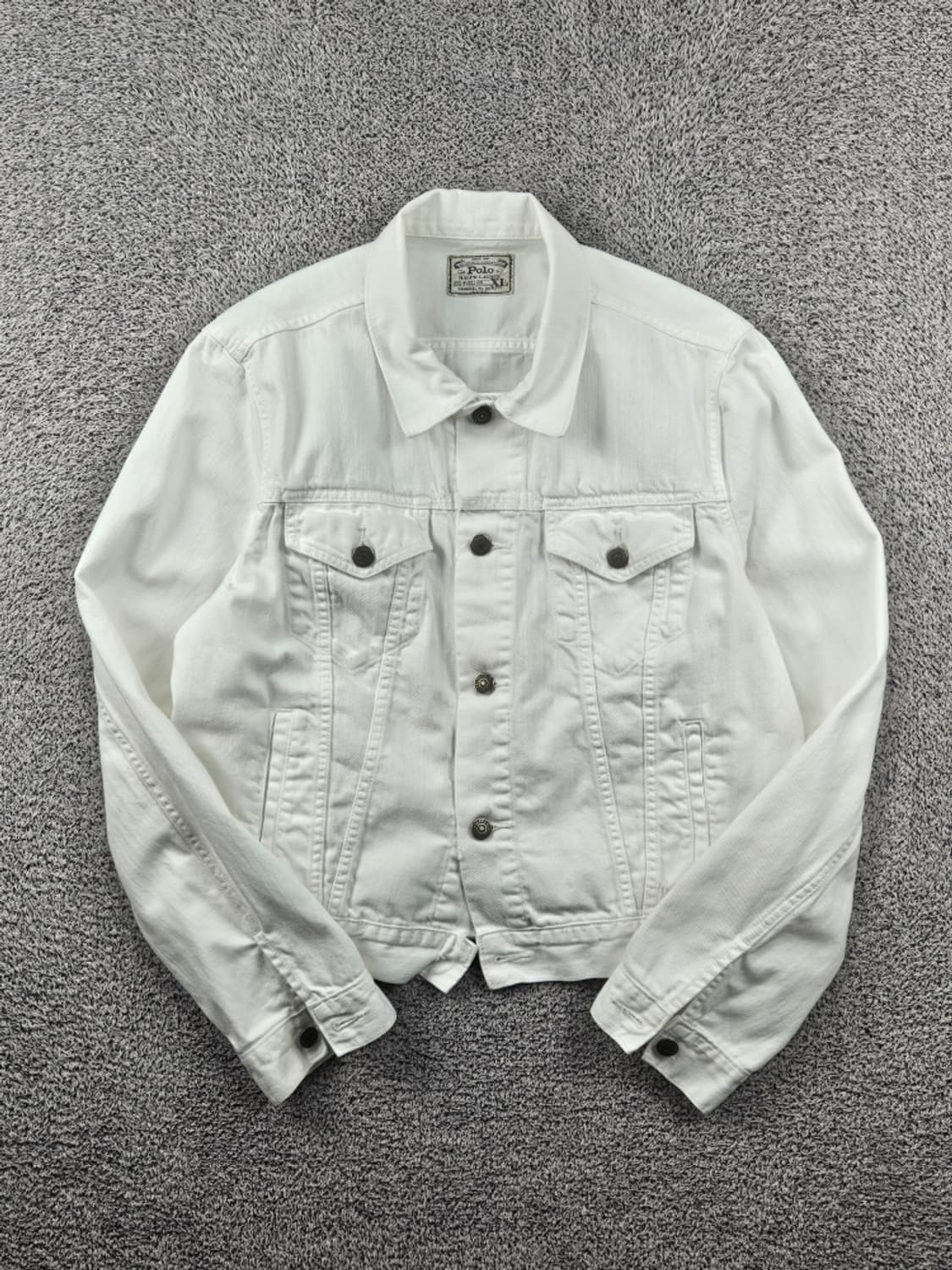 폴로랄프로렌 화이트 데님 트러커 자켓 ( XL ) / 11812 상품이미지2