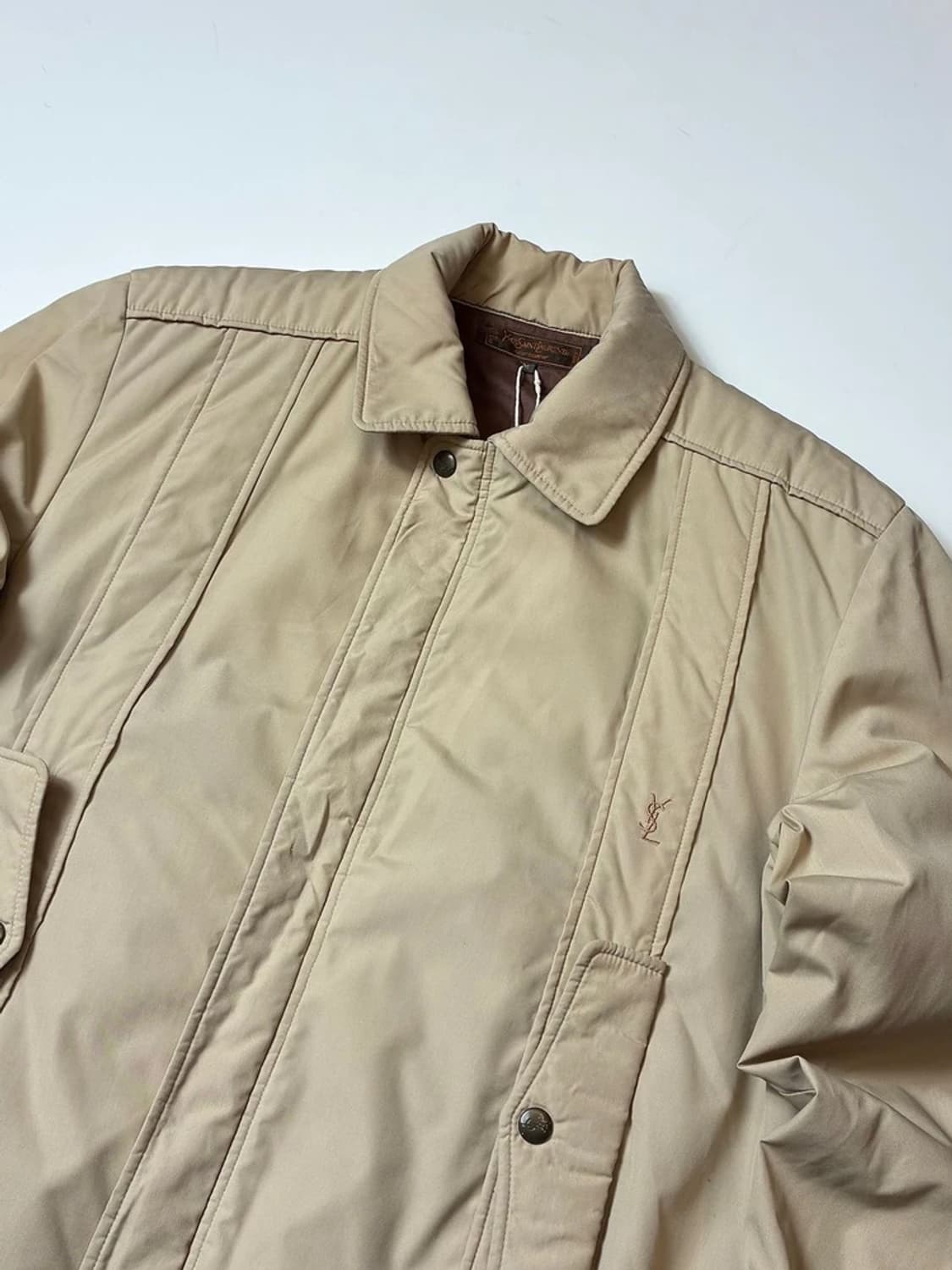 입생로랑 YSL 00's 나이론 퀄팅 블루종 자켓 PN9125 상품이미지2