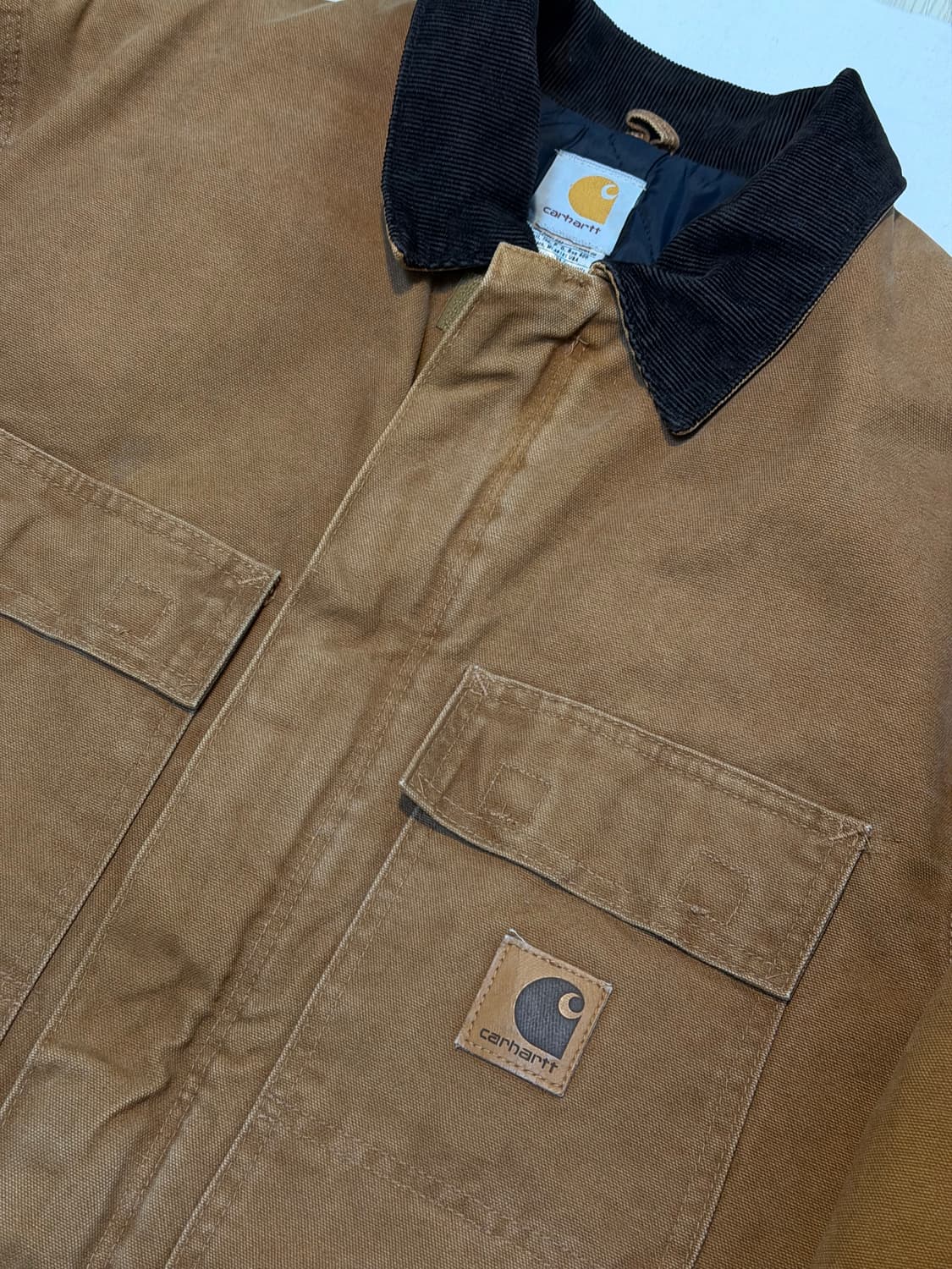 칼하트 C26 BRN 트레디셔널 아크틱 워크자켓 브라운 상품이미지2