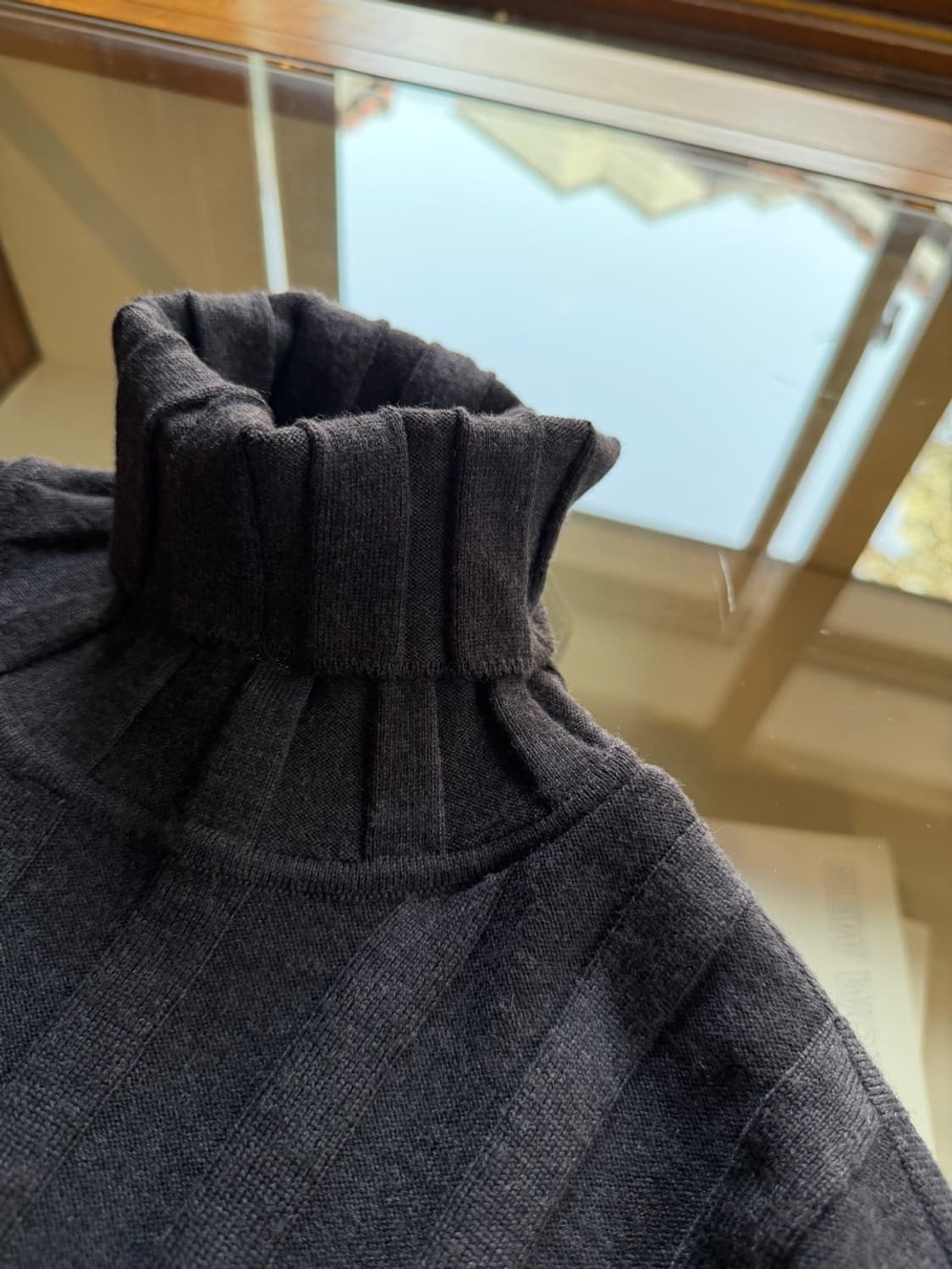 아르마니 꼴레지오니 터틀넥 니트 100 상품이미지7