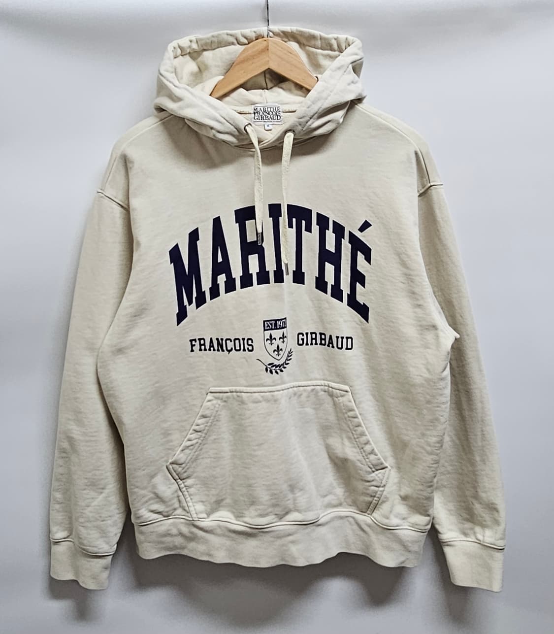 마리떼 프랑소와 저버 후드티 아이보리 M 상품이미지1