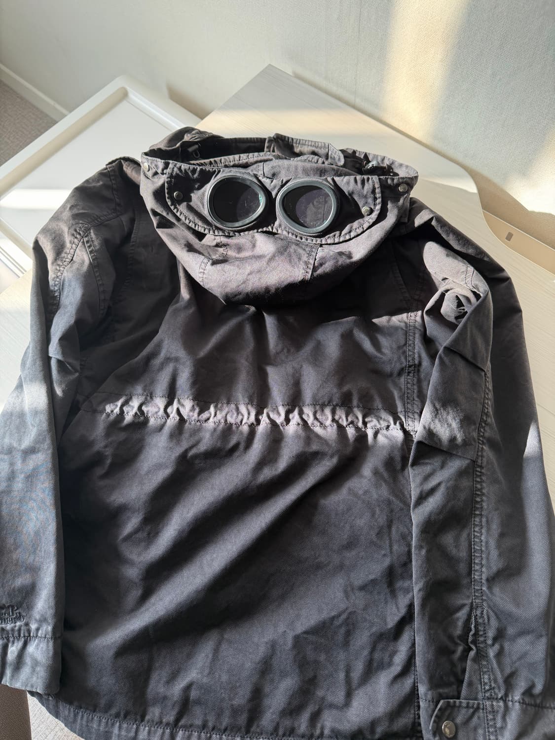 CP컴퍼니 가먼트다잉 워싱 고글 야상 자켓 상품이미지2