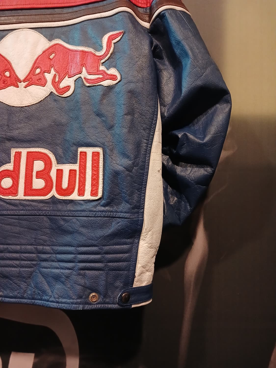 레드불 레더 레이싱 자켓 상품이미지6