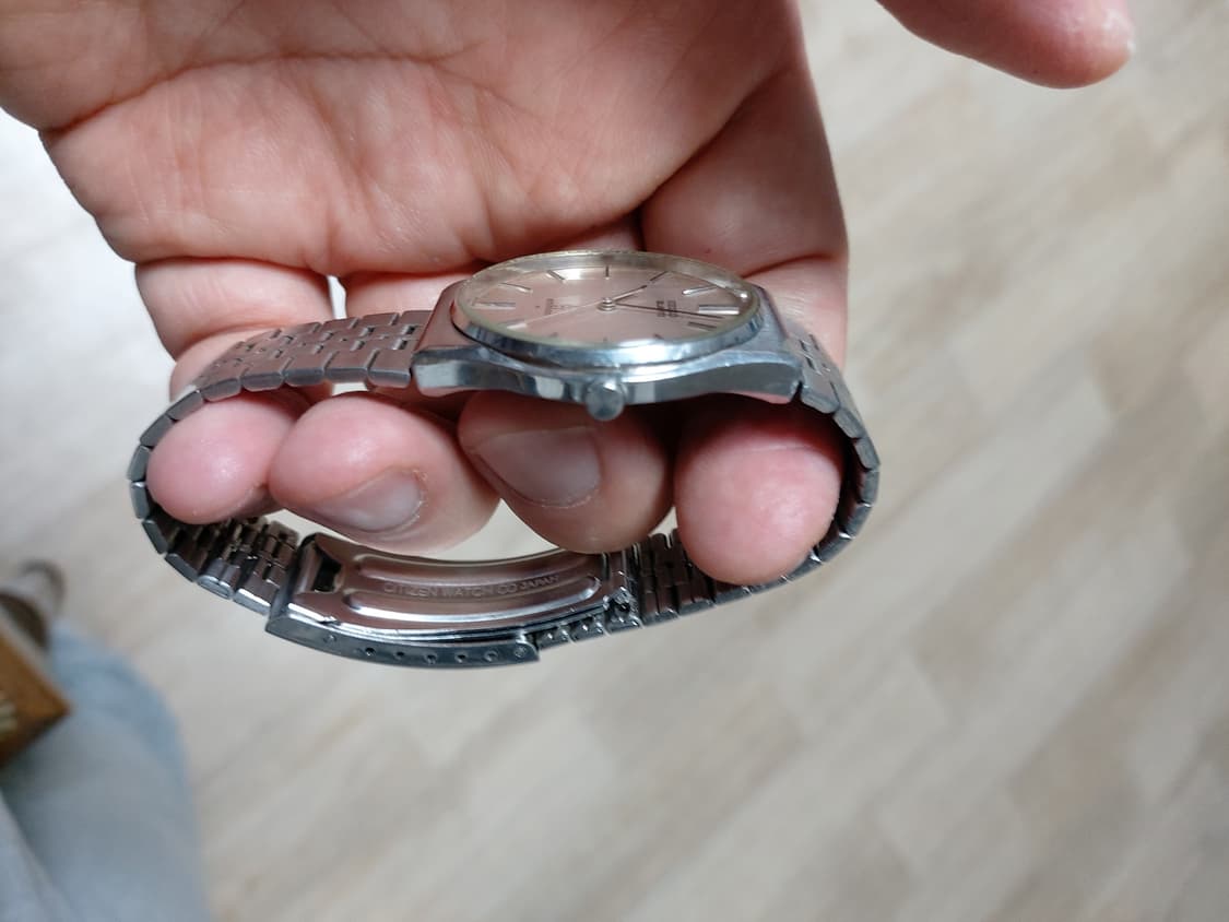 깔끔한 디자인의 세이코 엠블럼 쿼츠 남성용 시계 상품이미지2