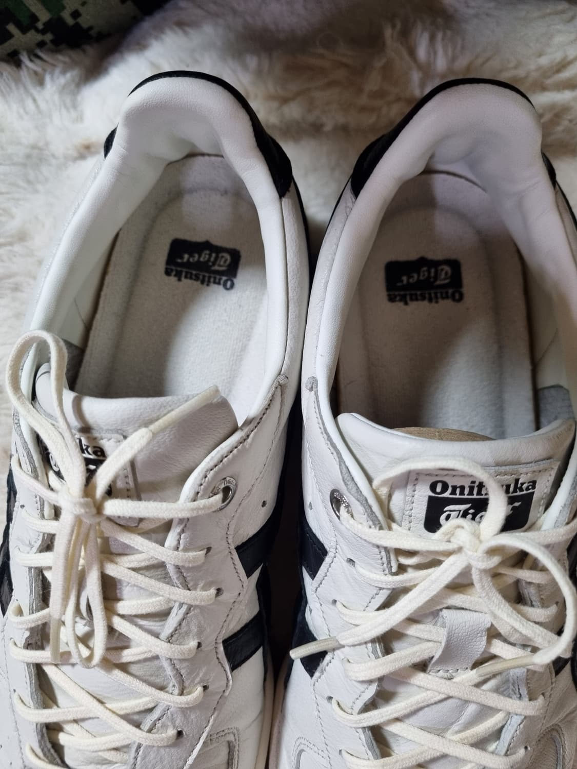 오니츠카 타이거 GSM 크림 블랙 280 상품이미지8