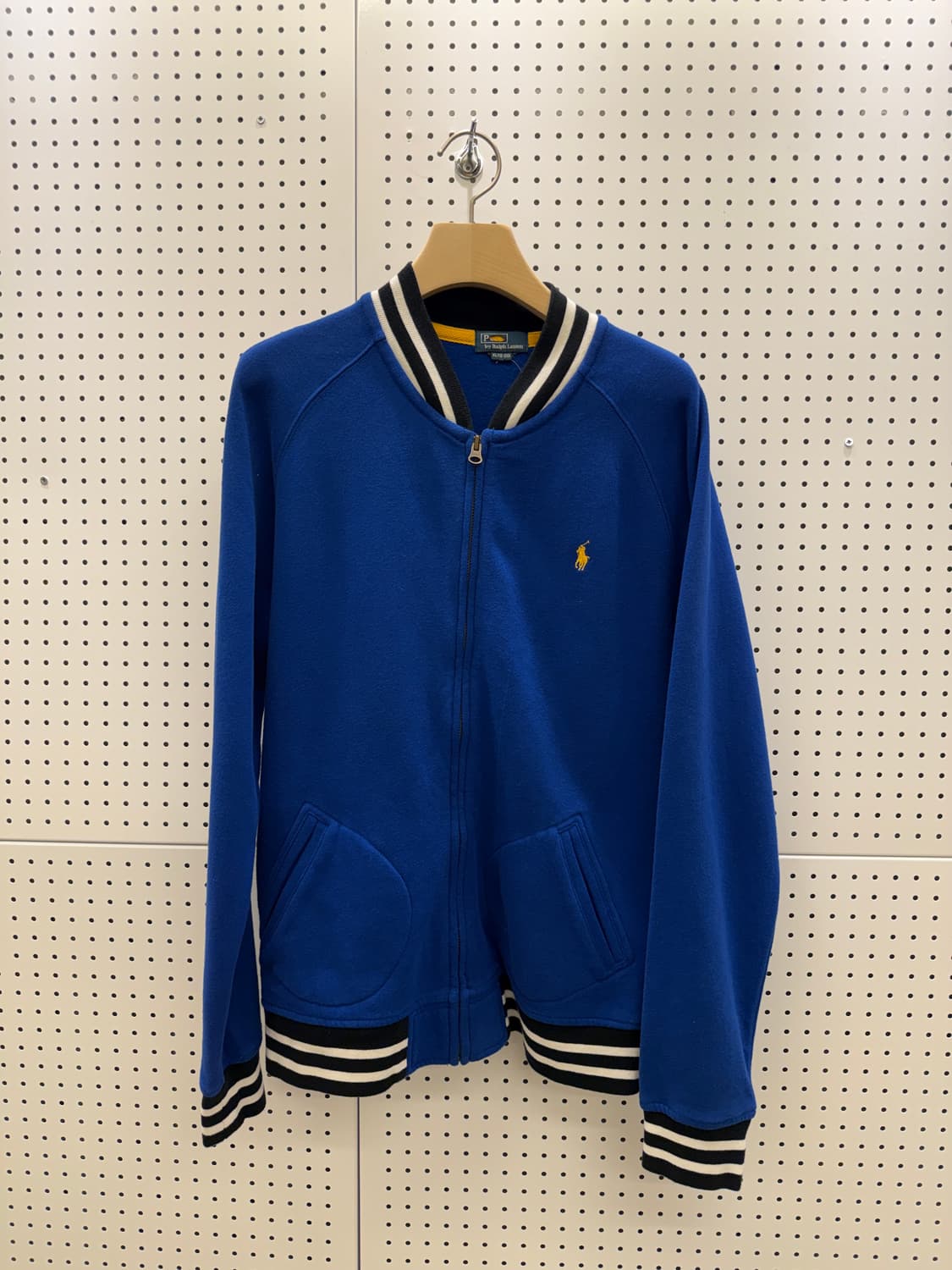 폴로 랄프로렌 포니 로고 집업 바시티 자켓 U1660 상품이미지2