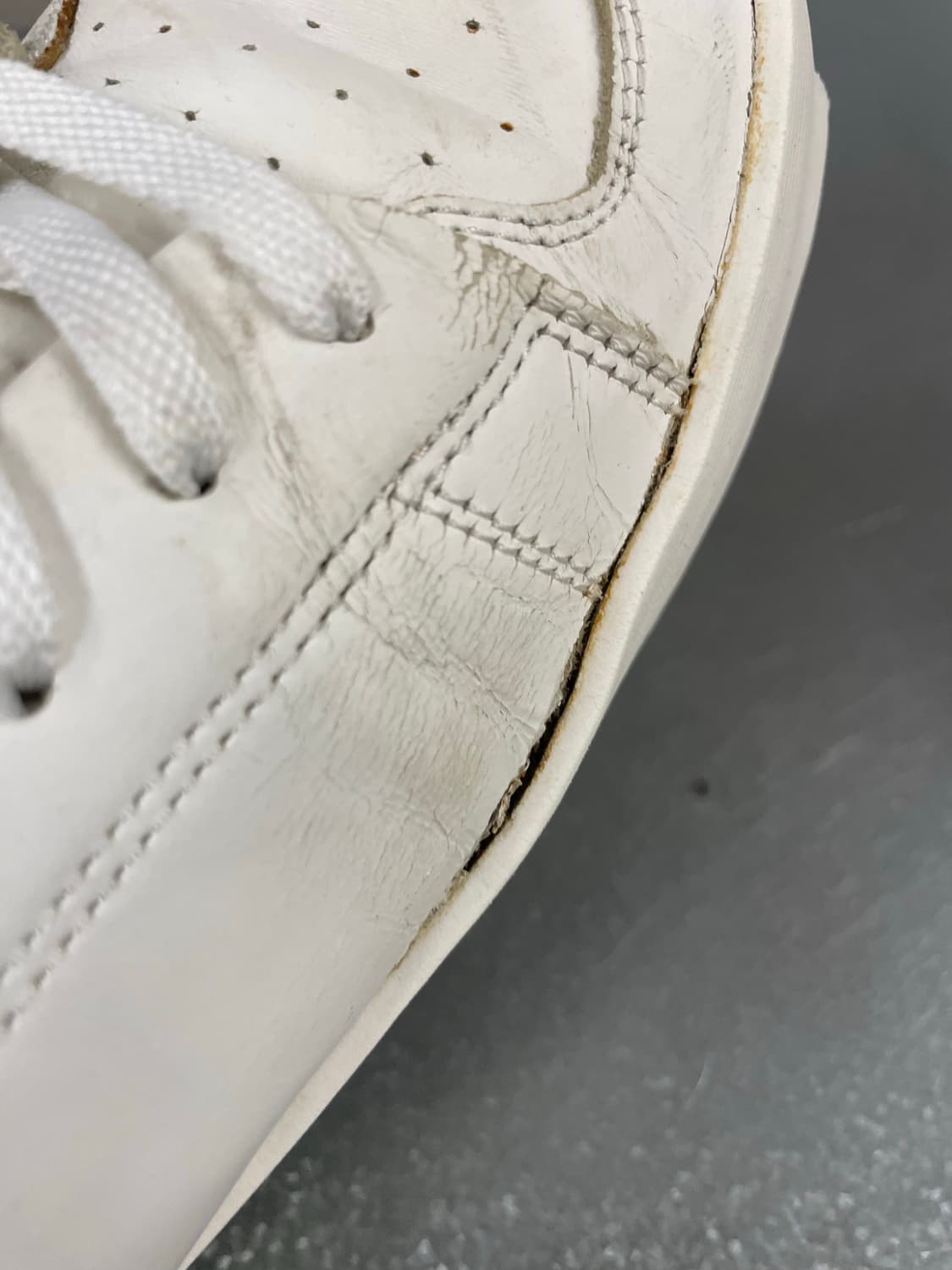 골든구스 스타단 화이트 레더 EU42 상품이미지9