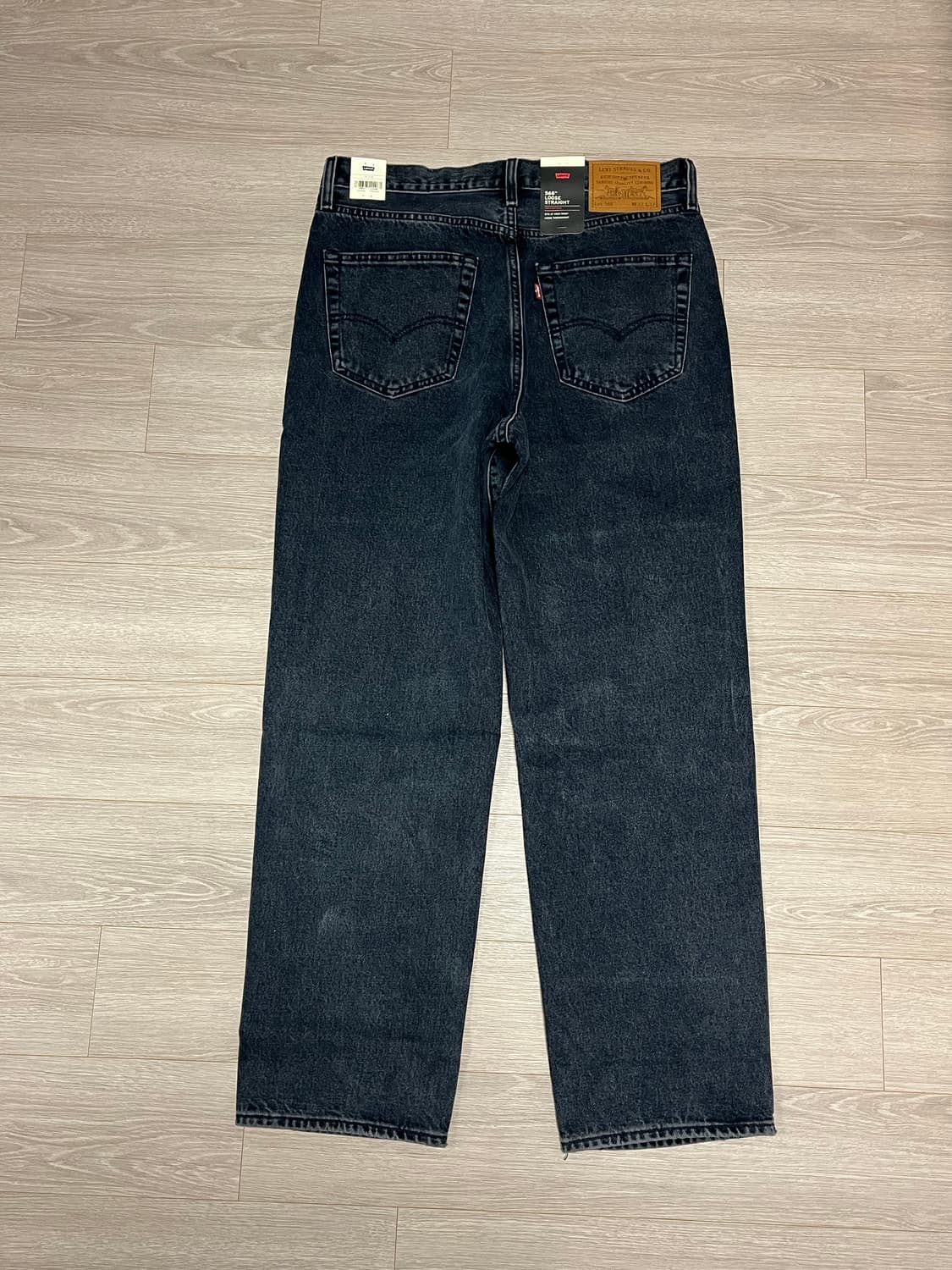 (국내미발매,새상품) 리바이스 568 루즈 스트레이트 데님 프리미엄 라인 상품이미지6