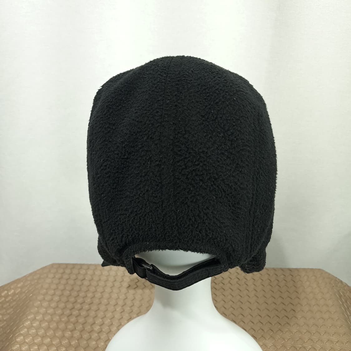 노스페이스 블랙 에코 보아 플리스 이어플랩 캡 P2024 상품이미지5