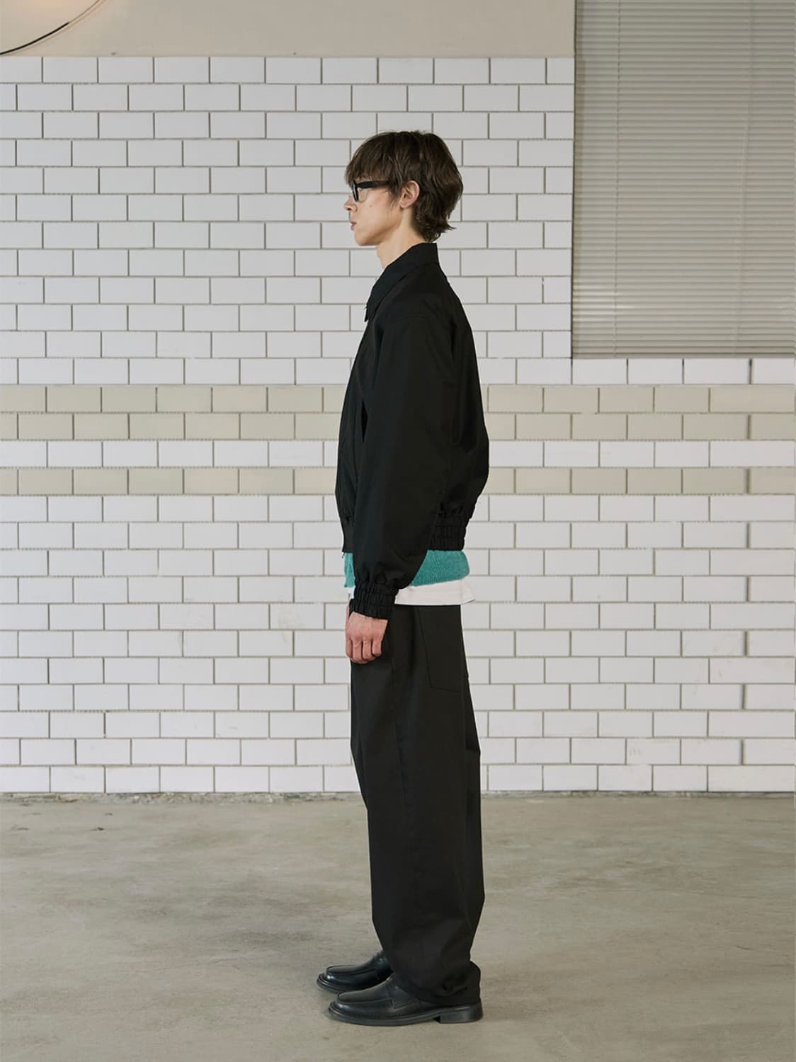 STU Cut off Patch Jacket Black 상품이미지4