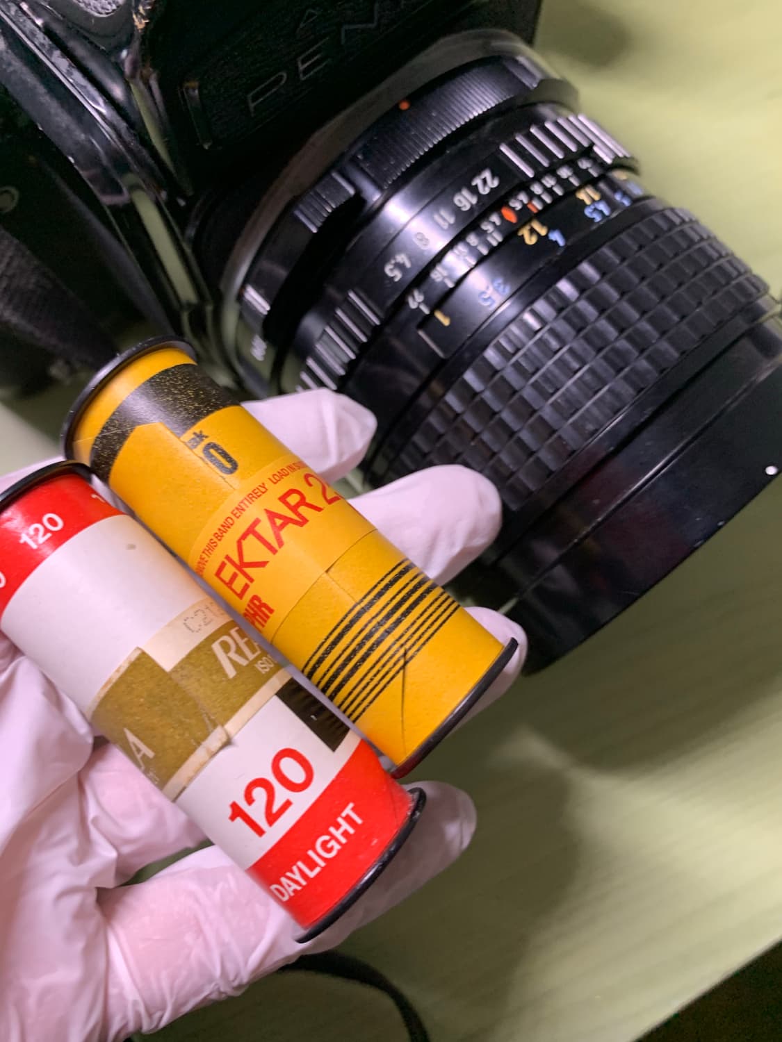 펜탁스 67 , 75mm f4.5 ,필름등 상품이미지9