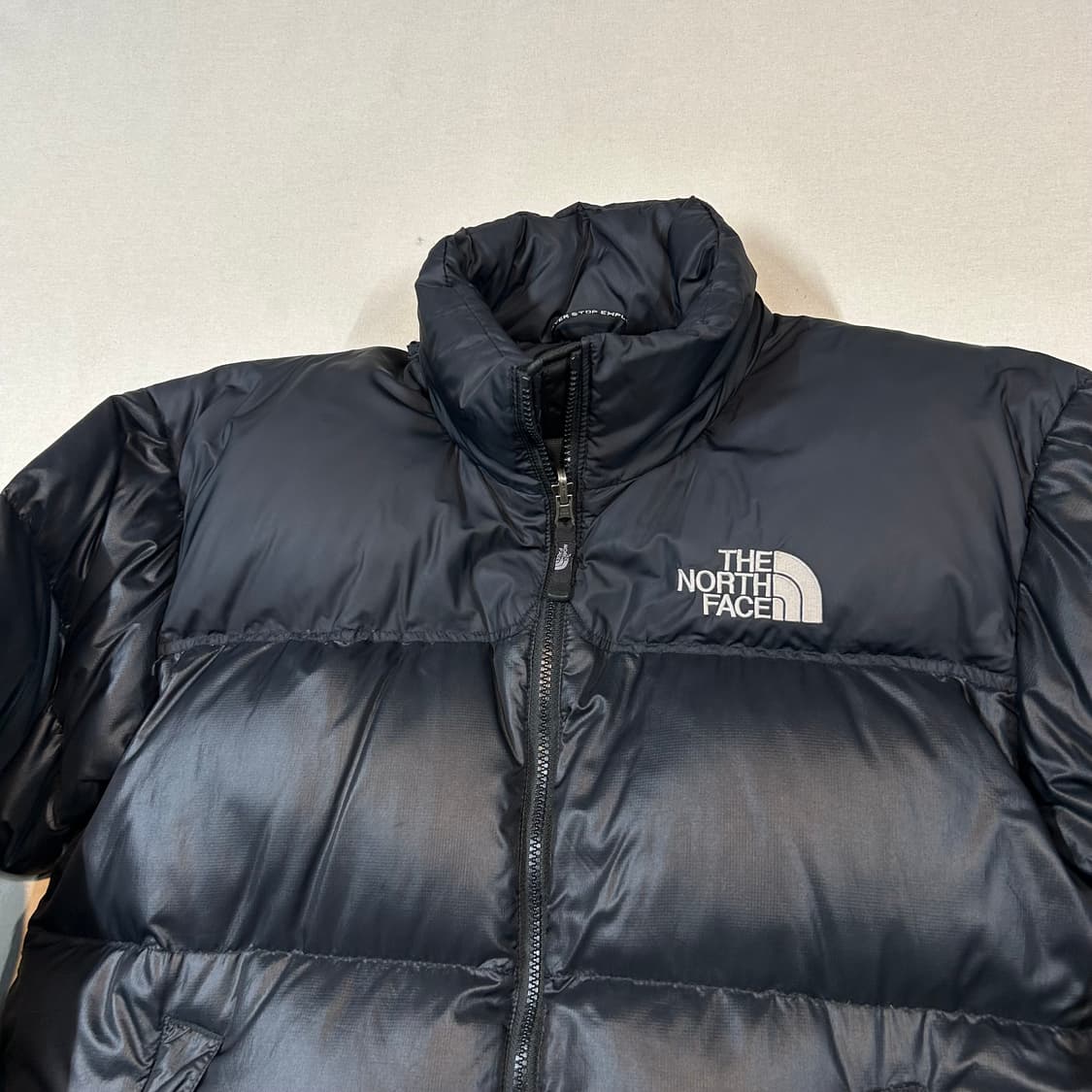 L) 노스페이스 구스다운 눕시 700 블랙 패딩 세탁완료 상품이미지3