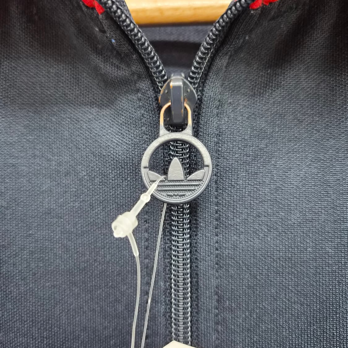 아디다스 삼선 트랙탑 네이비/레드 남성 M 상품이미지6