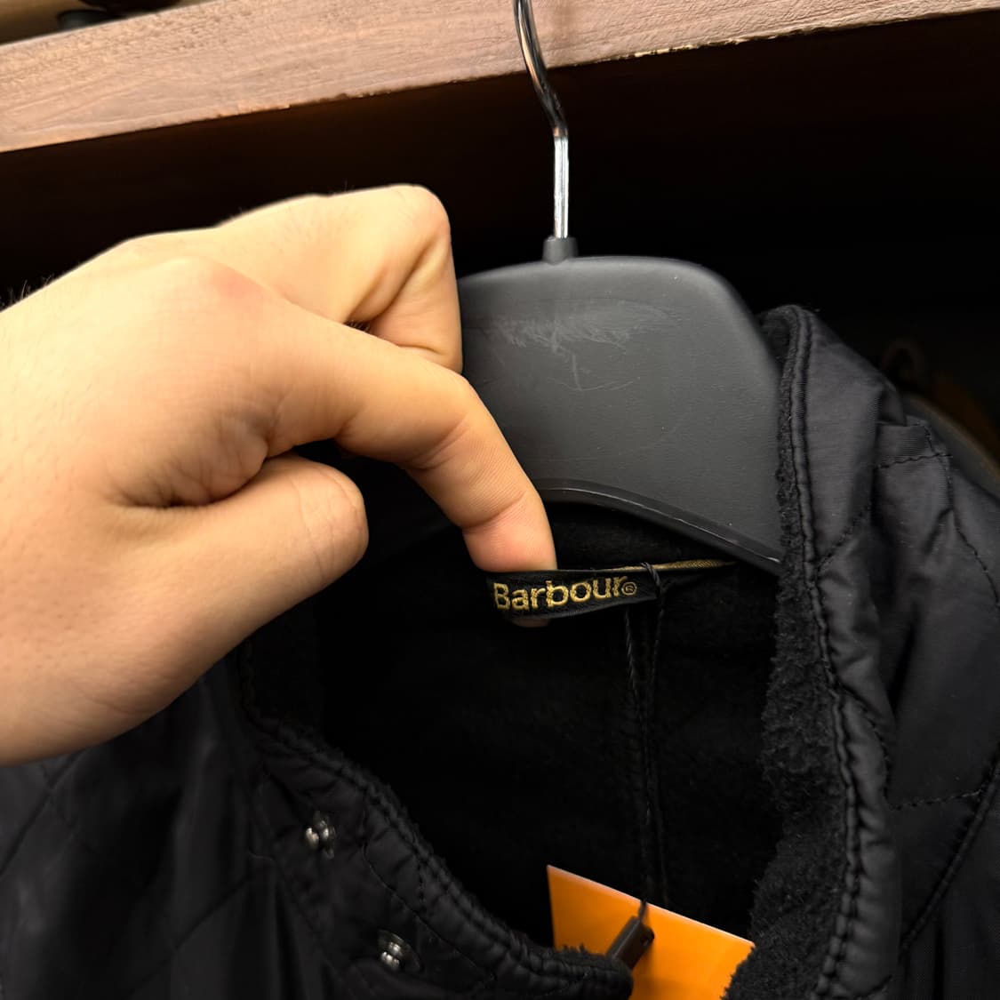 바버 인터네셔널 아리엘 폴라 퀼팅 자켓 상품이미지9