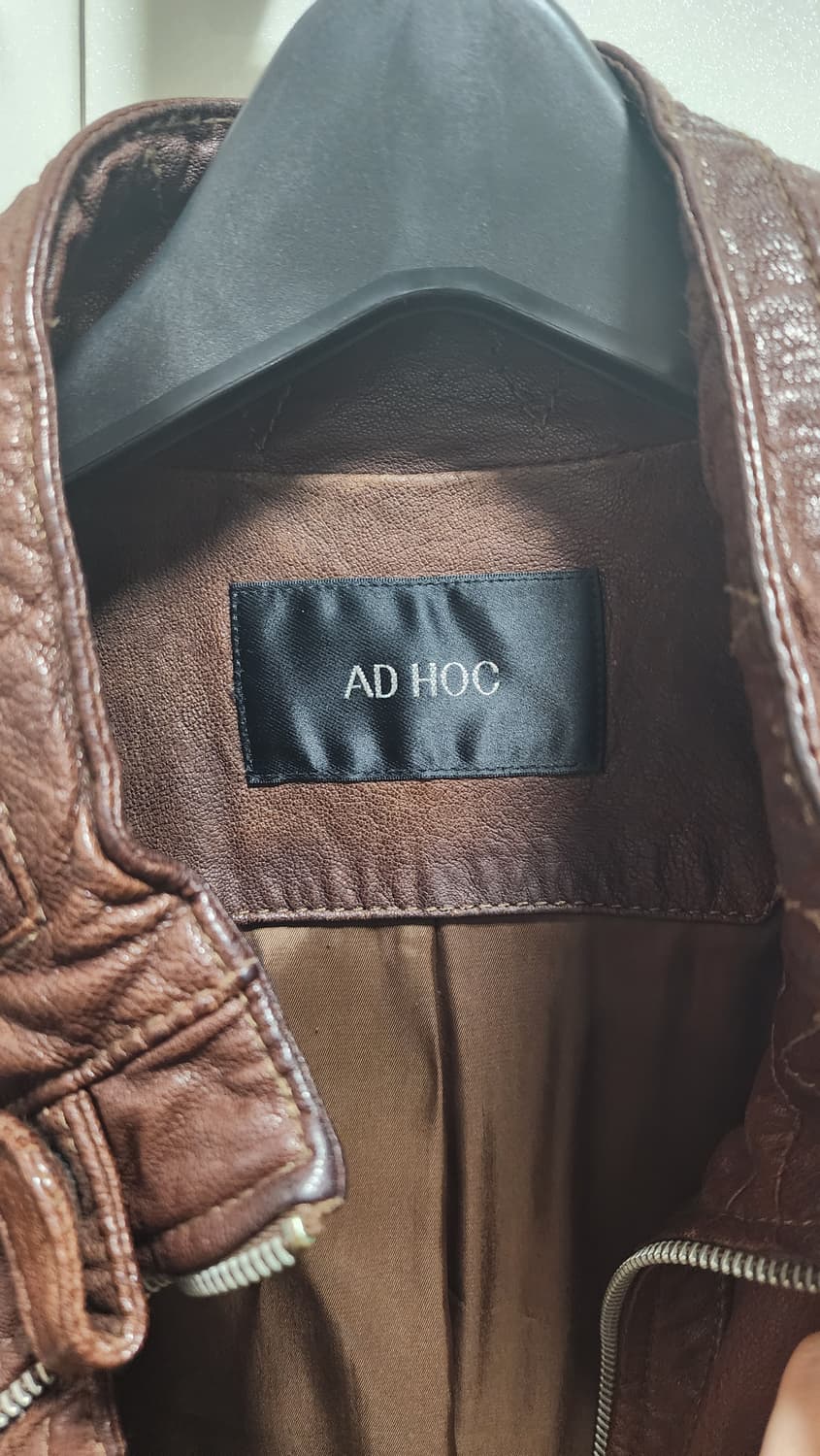 애드호크(AD HOC) 브라운 양가죽 자켓 상품이미지4