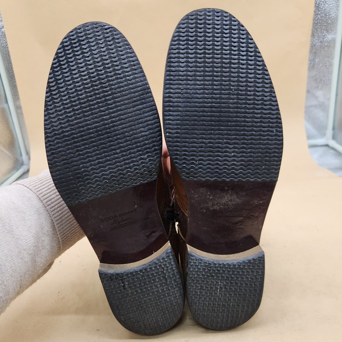 소다옴므 남성가죽부츠 270 상품이미지3