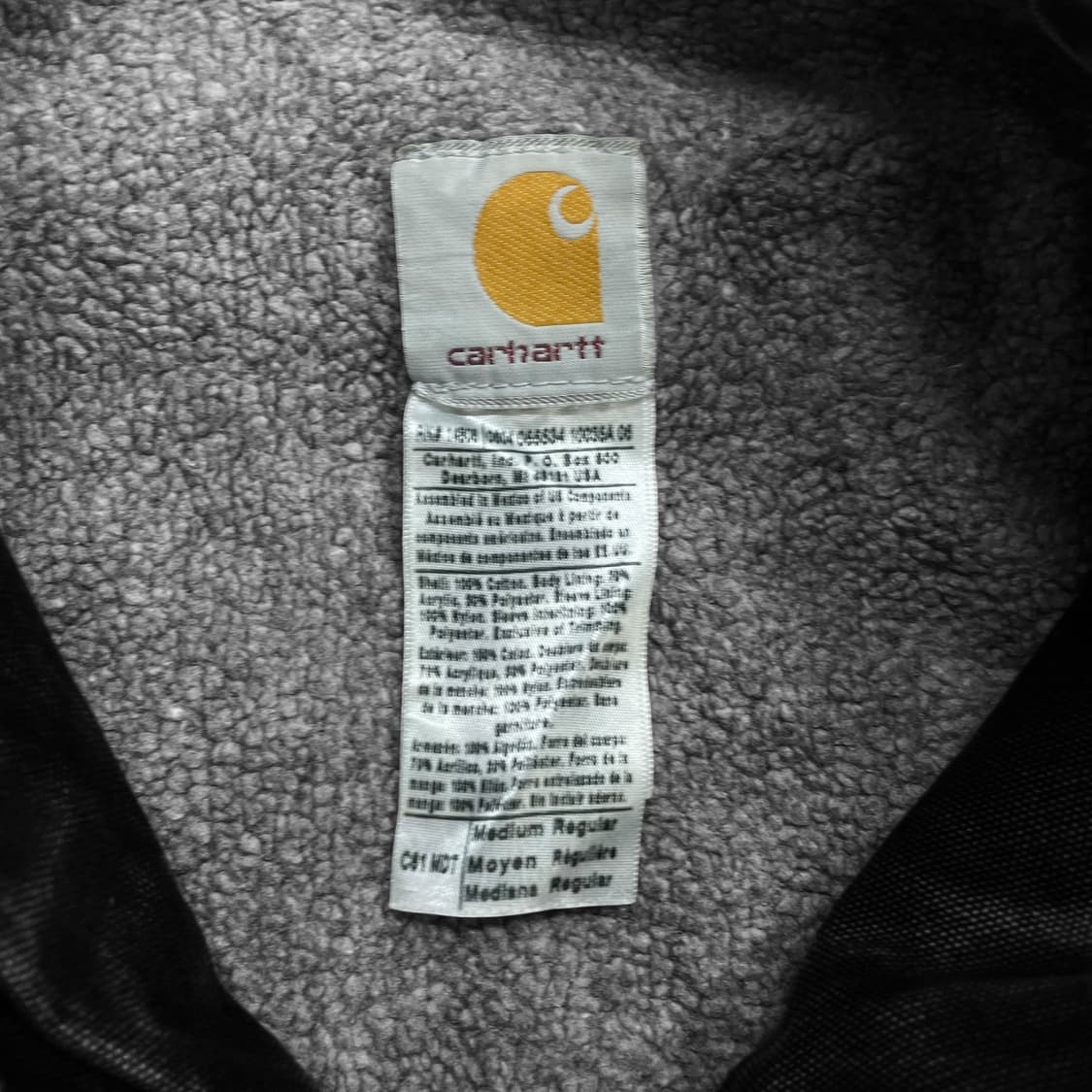 칼하트 Carhartt 쉐르파 워크 자켓 네이비 상품이미지8