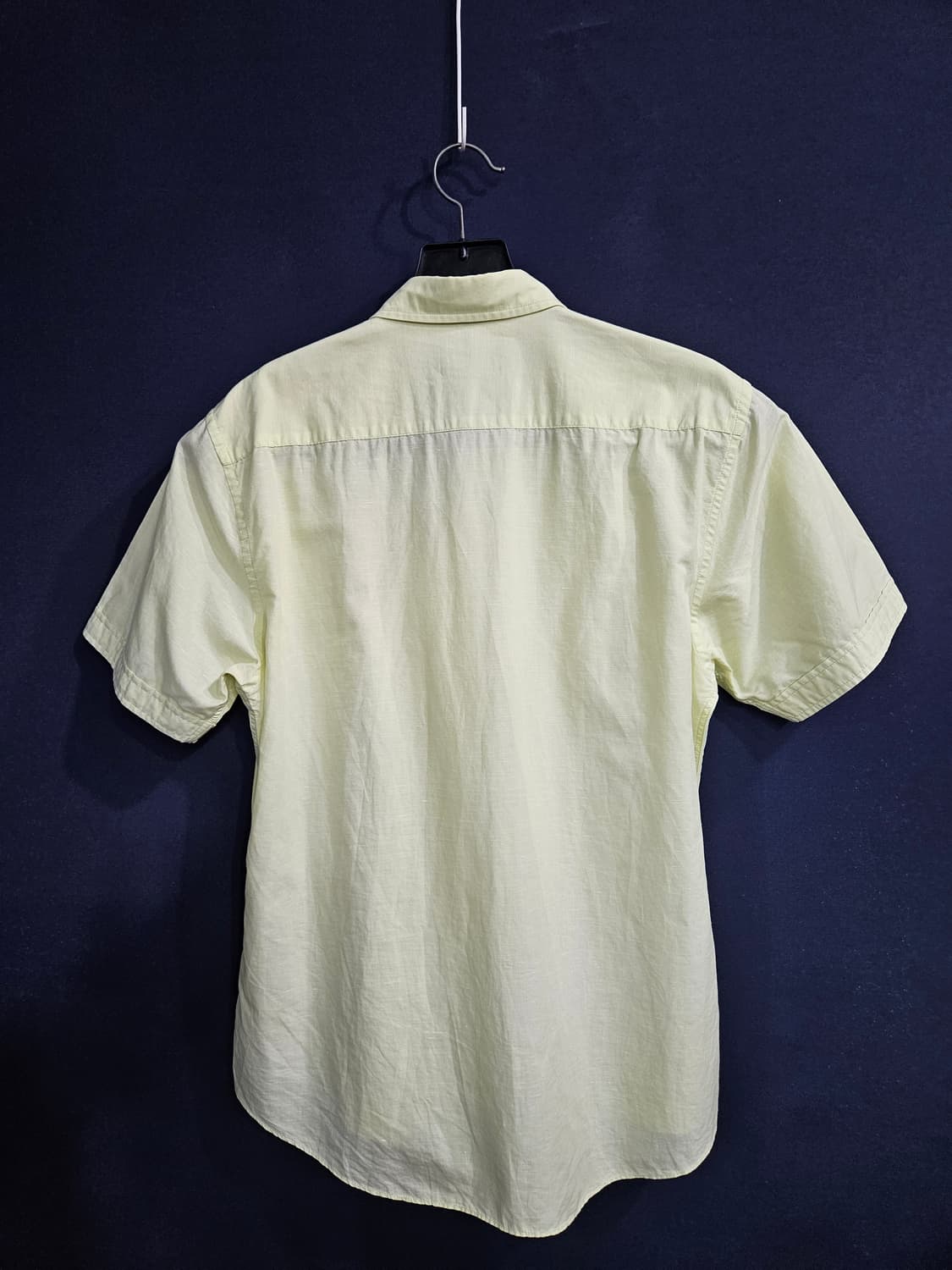 버버리 블랙라벨 라이트 옐로우 남성 95 반팔셔츠  상품이미지2