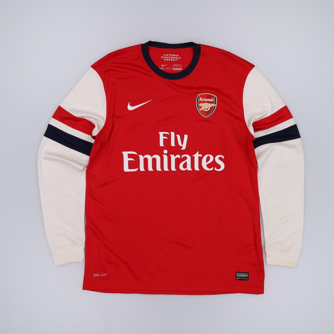 US M 나이키 아스날 12 13 롱슬리브 홈 긴팔 저지 유니폼 3794 상품이미지1