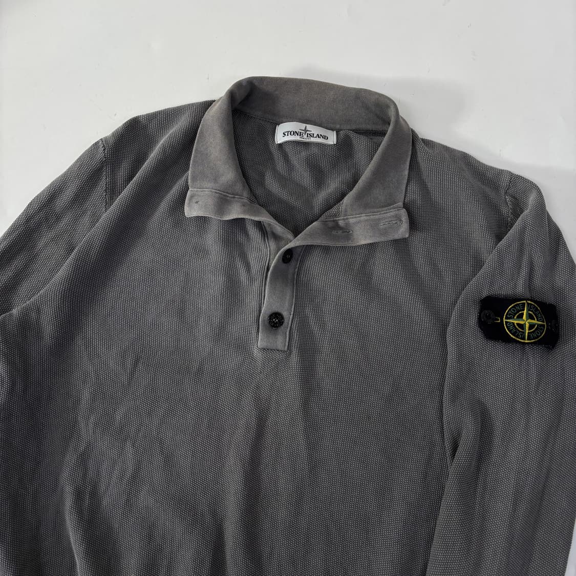 스톤아일랜드 반집업 니트 상품이미지5