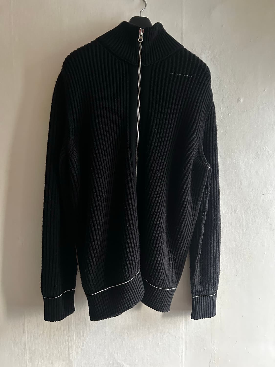 MM6 리버시블 하이넥 니트 집업 M 상품이미지2