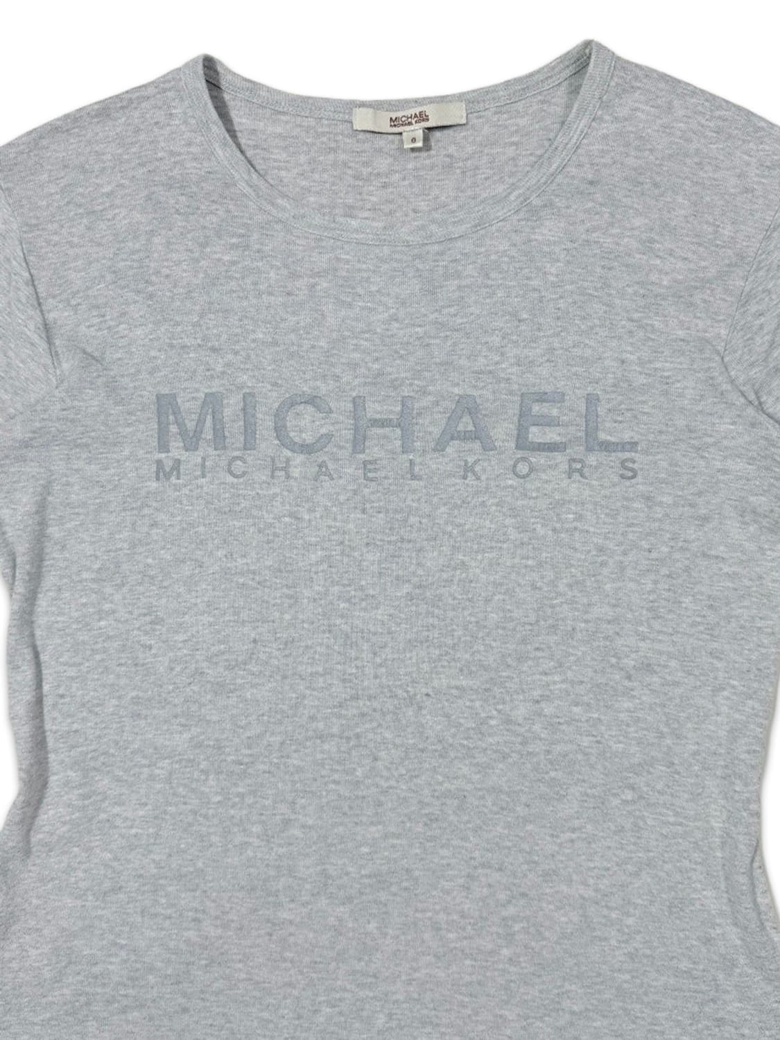 빈티지 Michael Kors 그레이 로고 반팔티 상품이미지3