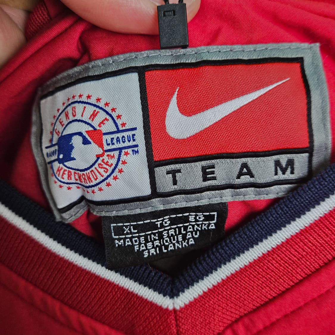 나이키 보스턴 레드삭스 레드 웜업 저지 상품이미지4