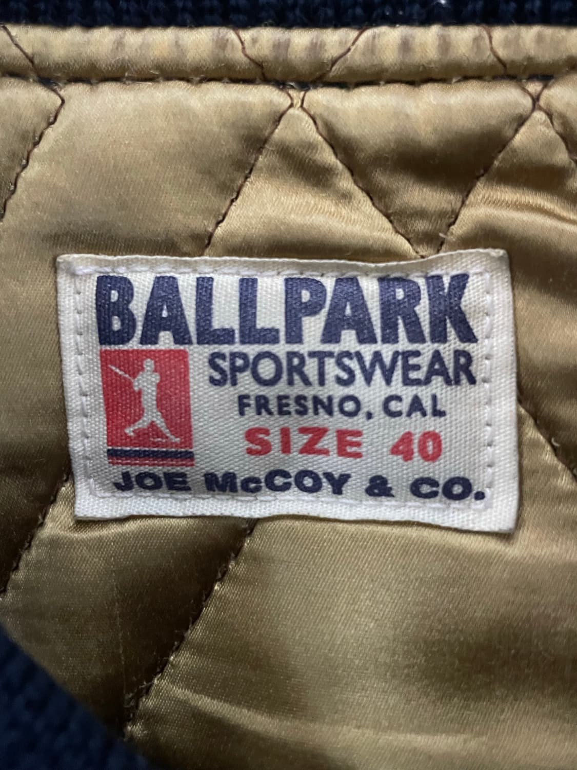 조 맥코이 볼파크 바시티 자켓 40사이즈 상품이미지3