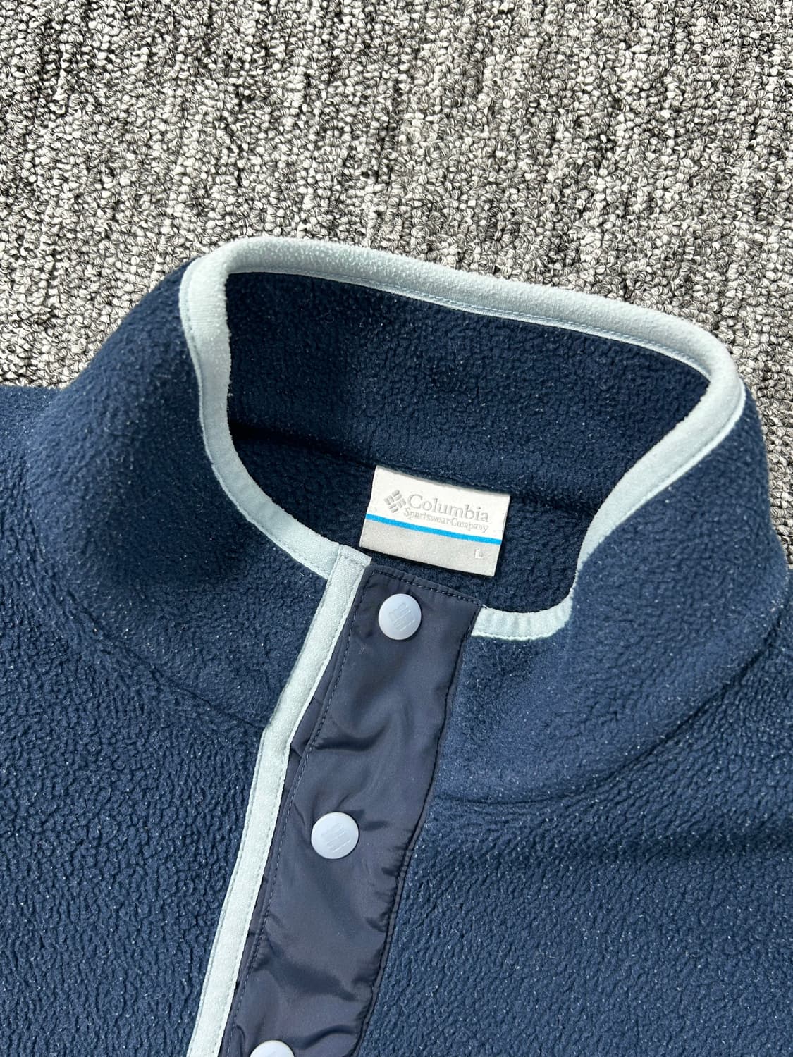 컬럼비아 하프 스냅 버튼 플리스 L 상품이미지5