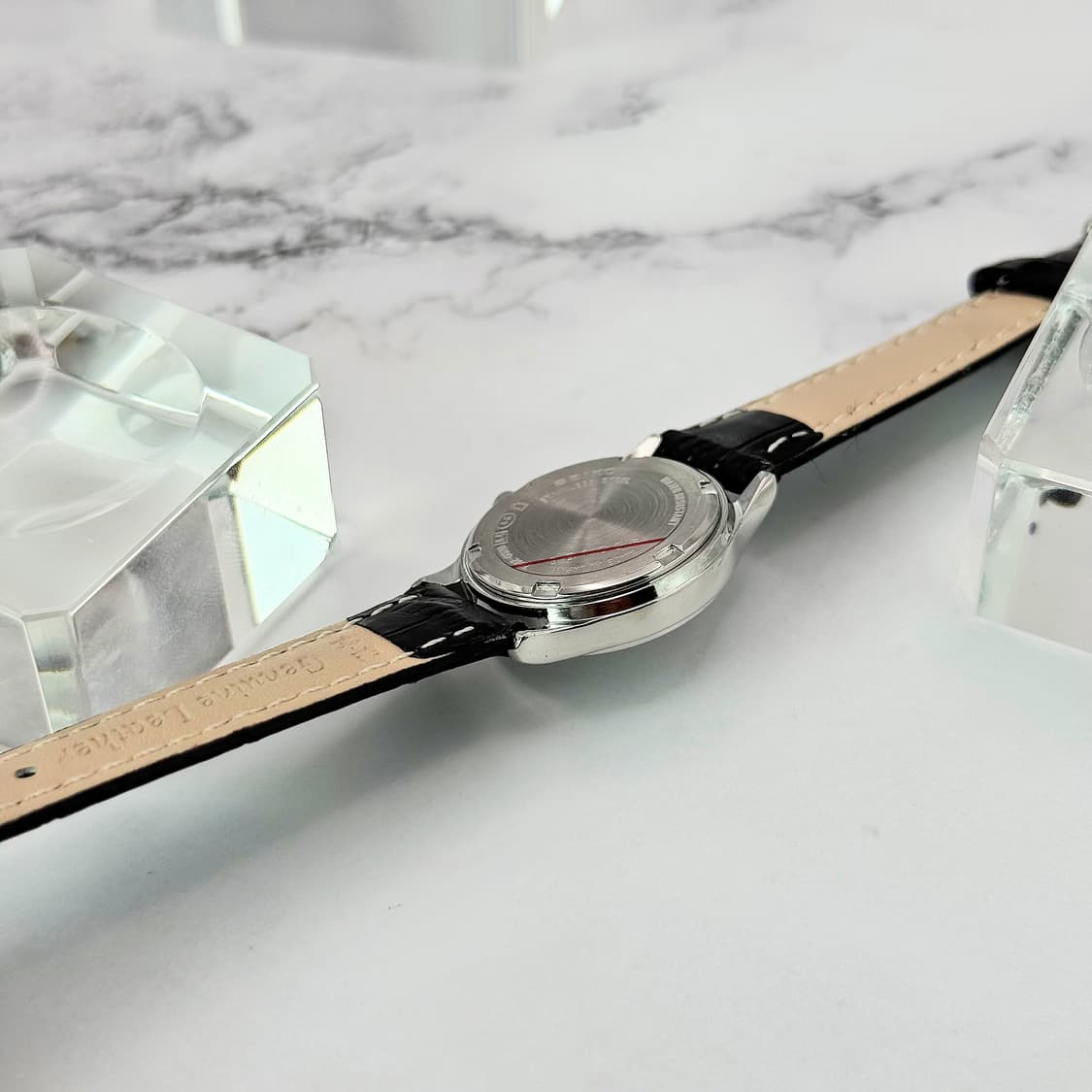 90s00s 빈티지 세이코 클래식 데이트 화이트 아라비아 워치 상품이미지8