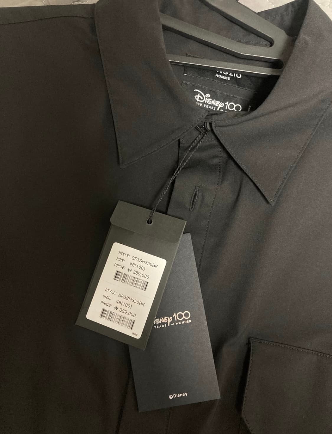 (새상품) 송지오 디즈니 100주년 밤비 셔츠 상품이미지2