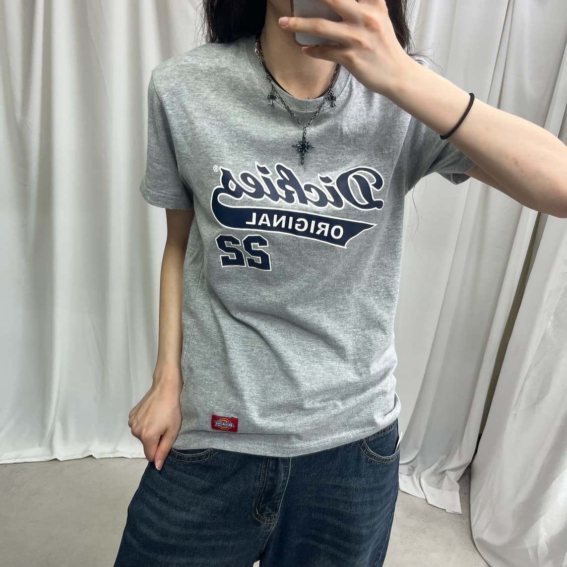 Dickies gray T-shirts 상품이미지3