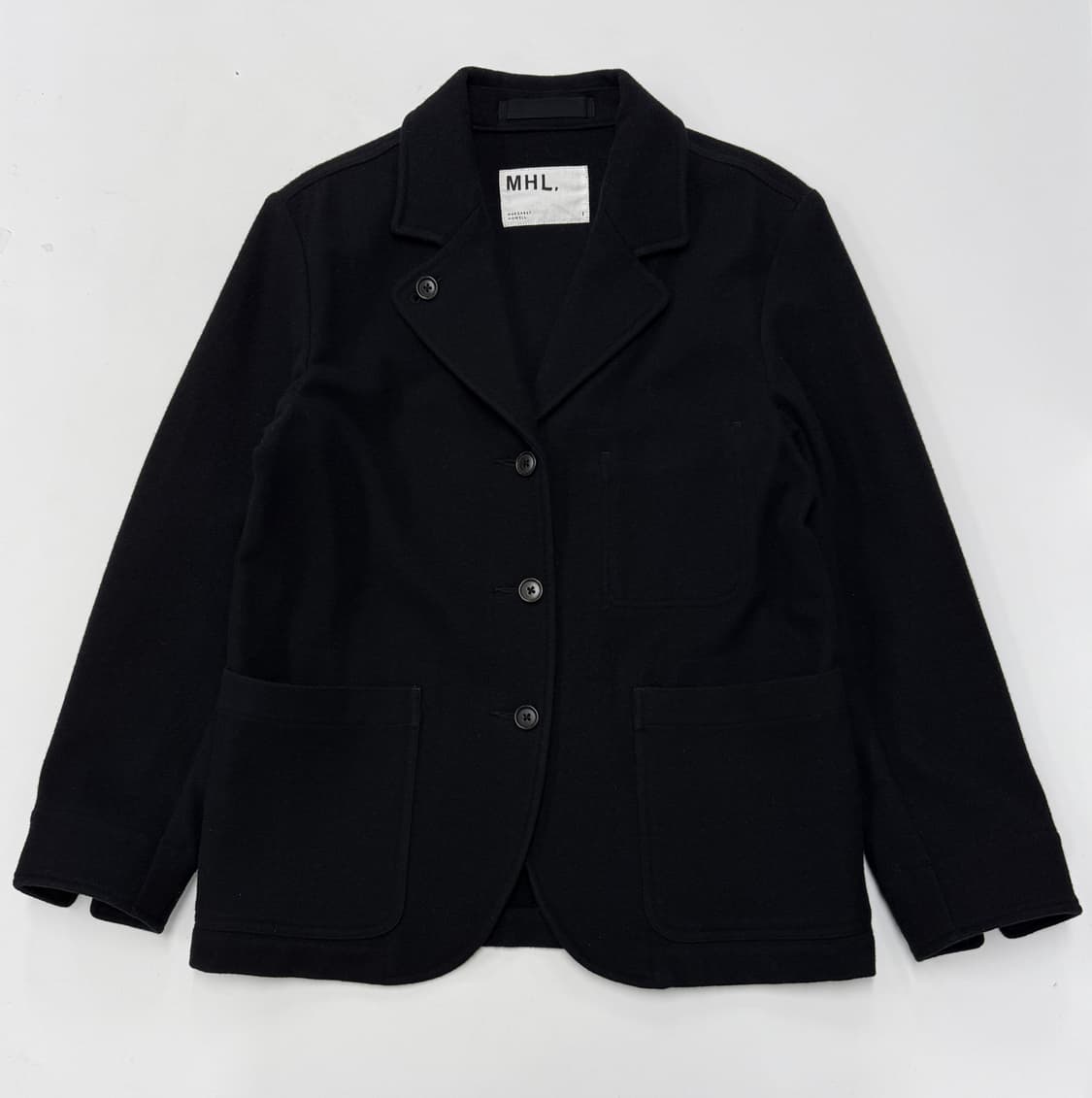 MHL FELTED SHETLAND WOOL JACKET 상품이미지2