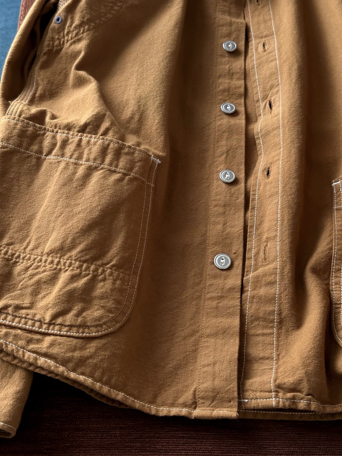 Natural cotton work design jacket 상품이미지3