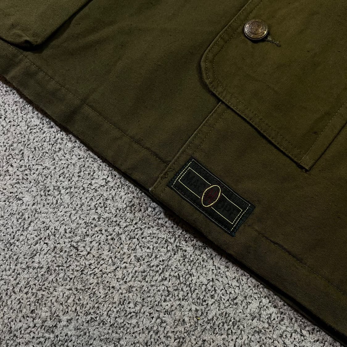 VTG 빈티지 카키 헌팅 자켓 상품이미지2