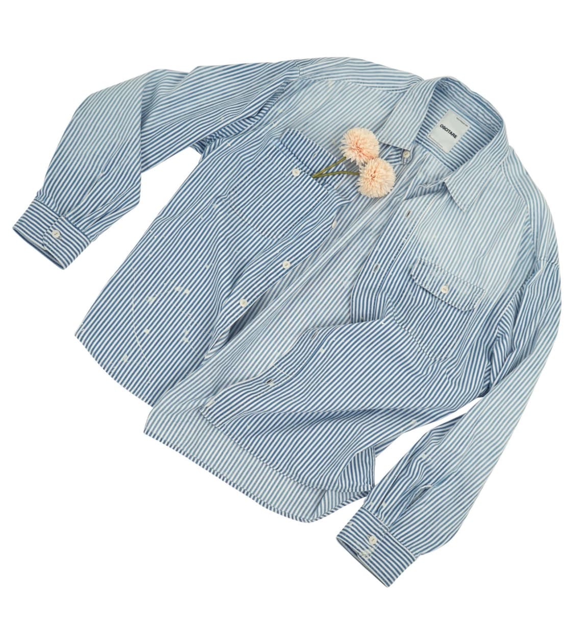 오시타레 oscitare 빈티지 히코리셔츠 1사이즈 상품이미지1