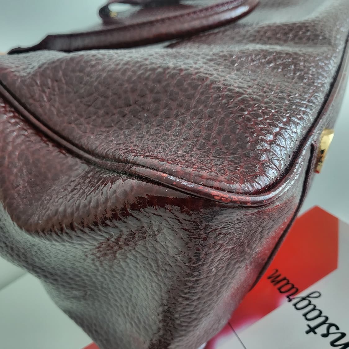 Vivienne Westwood 비비안웨스트우드 정품 금장 토트백 라지종 상품이미지7