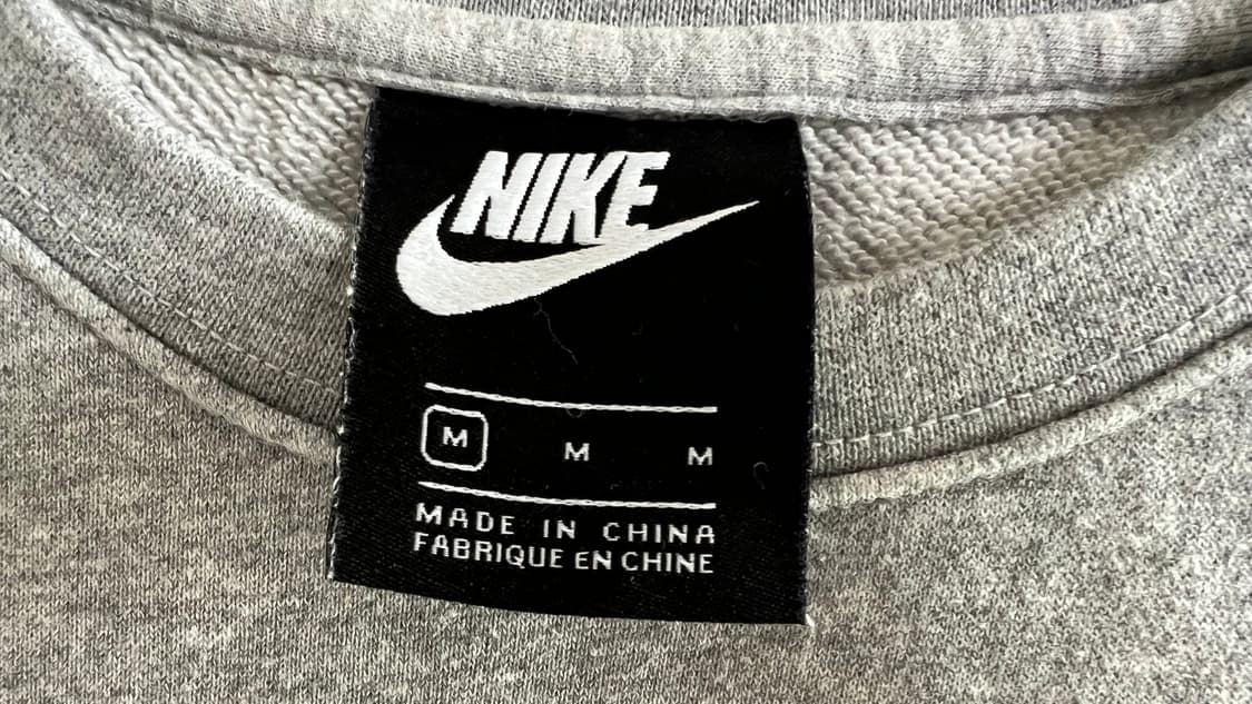 나이키 맨투맨 회색 M 상품이미지2