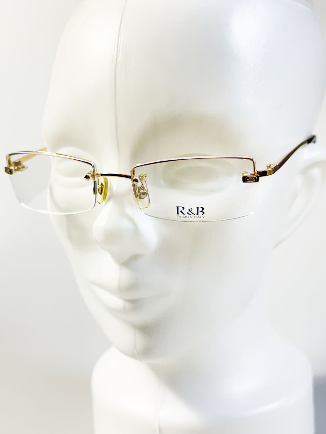 R&B EYEWEAR 골드 무테 스퀘어 메탈 빈티지 안경 상품이미지8