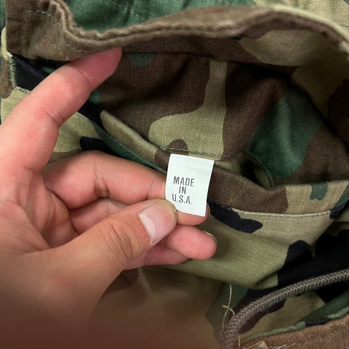 105 알파인더스트리 밀리터리 개구리 야상 자켓 상품이미지7