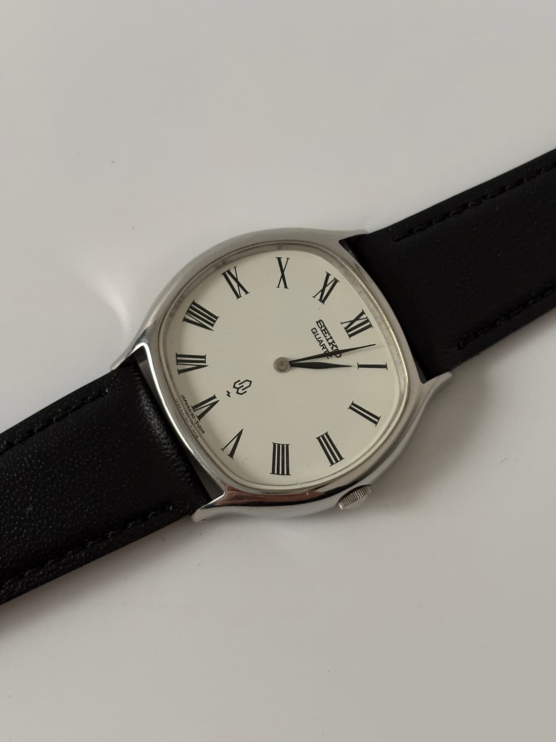 세이코 1970년대 Chariot 로만 인덱스 쿠션 스퀘어 실버 쿼츠 상품이미지4