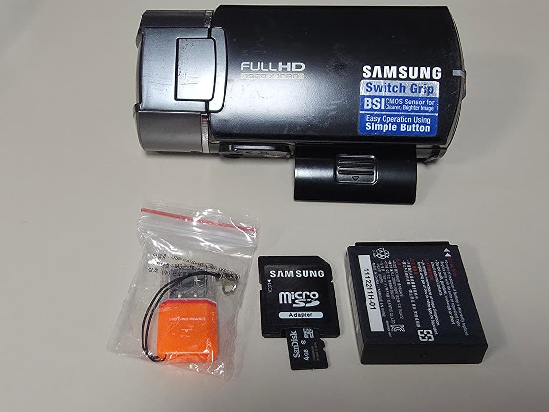 삼성 HMX-Q10 빈티지 디지털캠코더 상품이미지7