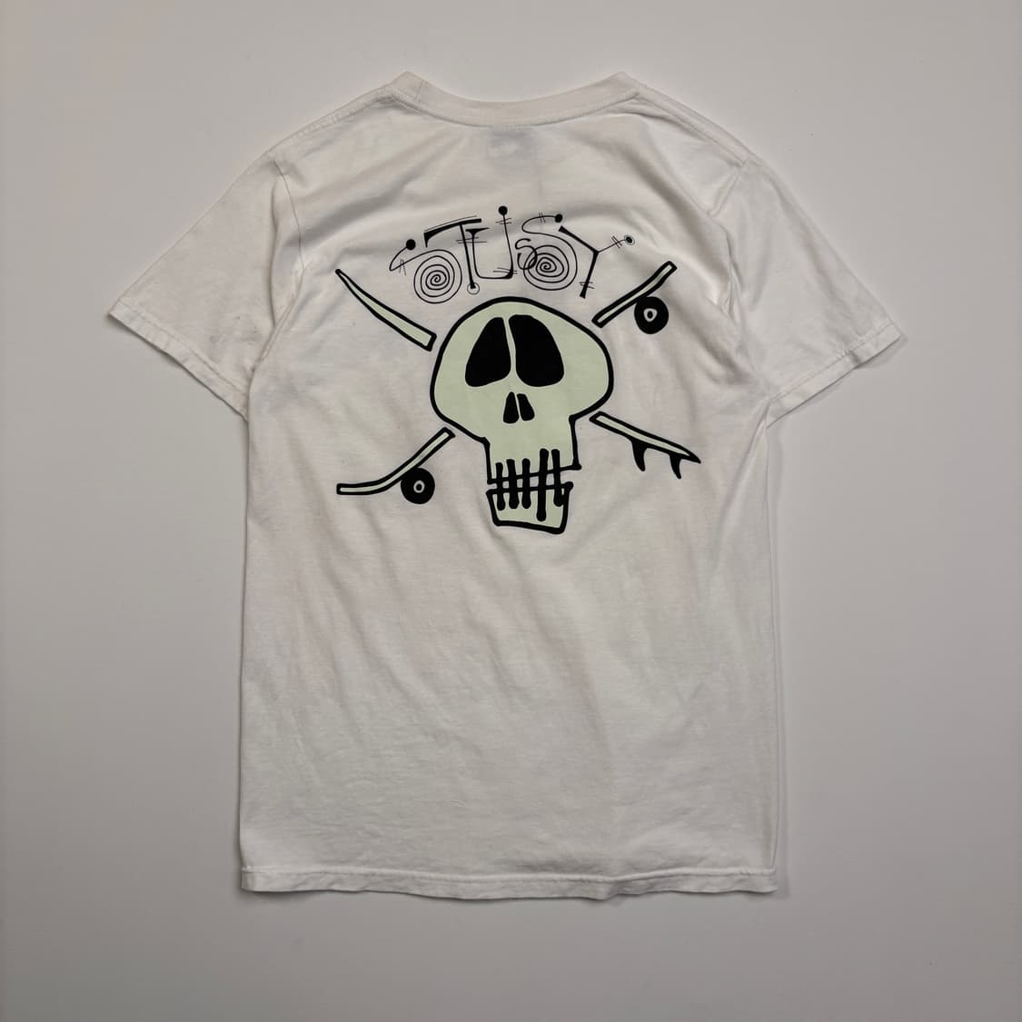[S] STUSSY SKULL graphic T-shirt 상품이미지6