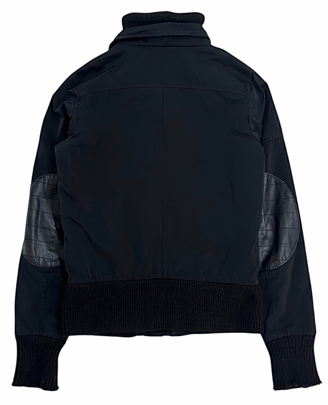 wlg by 조르지오 브라토 레더 디테일 봄버 자켓 상품이미지5