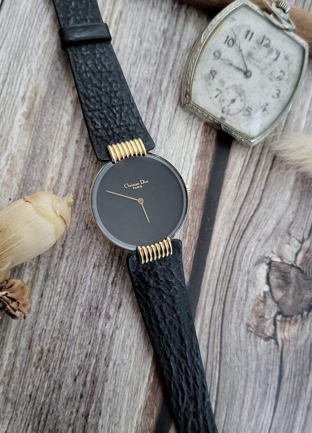 [연말세일]정품 크리스찬디올 블랙문 골드 쿼츠시계[정품 박스포함] 상품이미지7